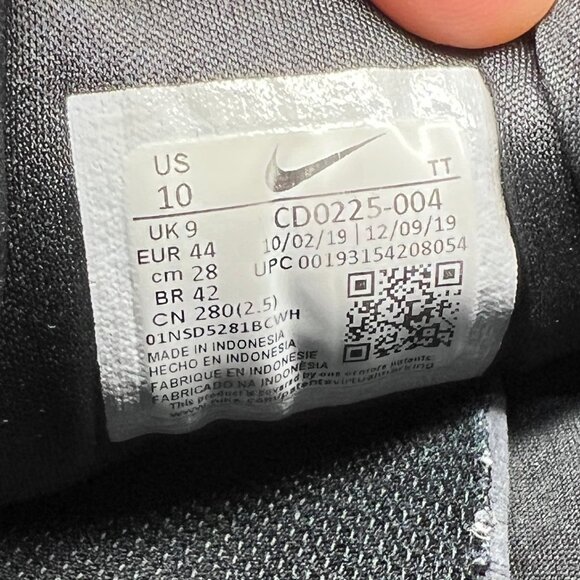 Nike Flex Experience Run 9 Running Shoes Men's Size 10 Black Dark Smoke Athletic - Picture 11 of 11